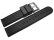 Watch strap - Silicone - Tire profile - black