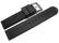 Watch strap - Silicone - Tire profile - black