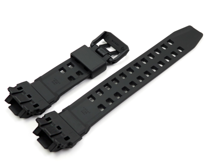 Genuine Casio Black Resin Watch Strap for GR-B300-1A4