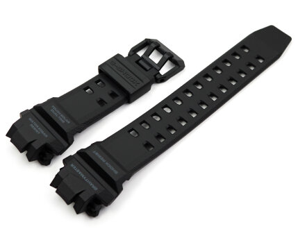 Genuine Casio Black Resin Watch Strap for GR-B300-1A4