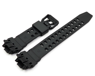 Genuine Casio Black Resin Watch Strap for GR-B300-1A4