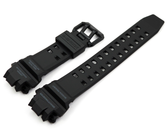Genuine Casio Black Resin Watch Strap for GR-B300-1A4