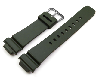 Genuine Casio Green Resin Watch Band for GMD-S6900MC-3