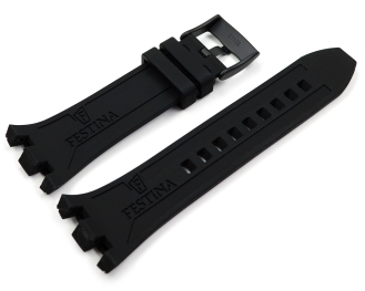 Genuine Festina Black Rubber Watch Strap for F20674...