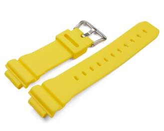 Casio Yellow Resin Watch Strap for DW-5600CU-9