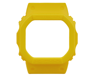 Casio Replacement Yellow Resin Bezel for DW-5600CU-9