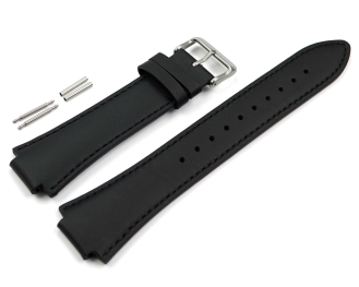 Genuine Casio Black Leather Watch Strap  EFS-S630BL-5AV
