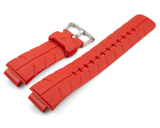 Casio Red Resin Watch Strap G-300C-4AV