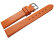 Watch strap - genuine leather - Business - orange