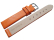 Watch strap - genuine leather - Business - orange