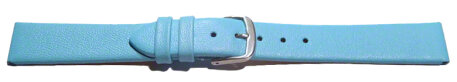 Watch strap - genuine leather - Business - light blue
