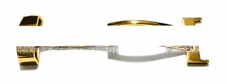 Deployment Clasp II - Polished stainless steel - Gilded