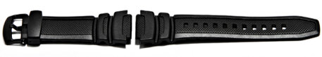 Genuine Casio Black Resin Watch strap for W-S200H-1 and W-S210H-1