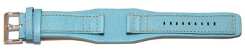 Turquoise leather Festina strap for F16181
