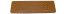 Pad for Watch straps - genuine leather - light brown - (max. 14mm)