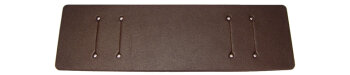 Pad for Watch straps - genuine leather - brown - (max. 14mm)