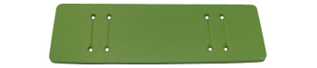 Pad for Watch straps - genuine leather - green - (max. 22mm)