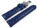 Watch strap - Genuine leather - African - blue